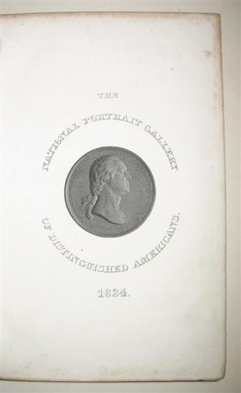 (PORTRAITURE.) Longacre, James B.; and James Herring, editors. The National Portrait Gallery of Distinguished Americans.